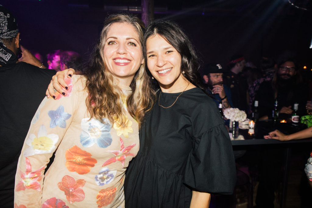 Victoria Yarnish, Tara Akitt at the Dallas Contemporary Gala (Photo by Jonathan Zizzo)