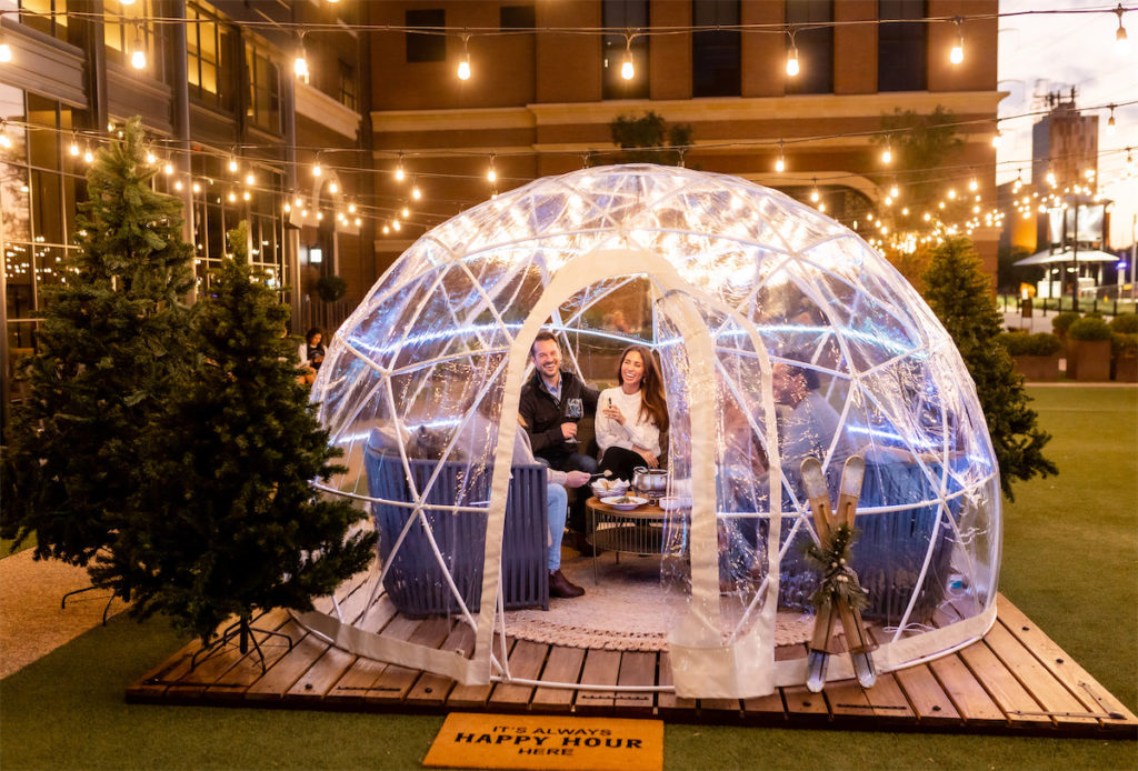 Celebrate the holidays at Hotel Vin's Winter Wonderland. 