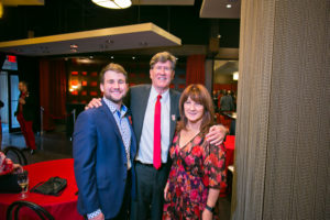 Will Johnston, Michael Mizwa, Mary Mizwa (Photo by Morris Malakoff)