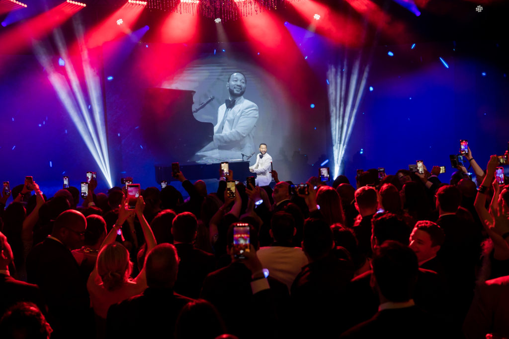Song man extraordinaire John Legend headlined the ZT Corporate Chairman's Ball at the Hilton Americas-Houston. (Photo by Composure Studios and Black Frame Photo)