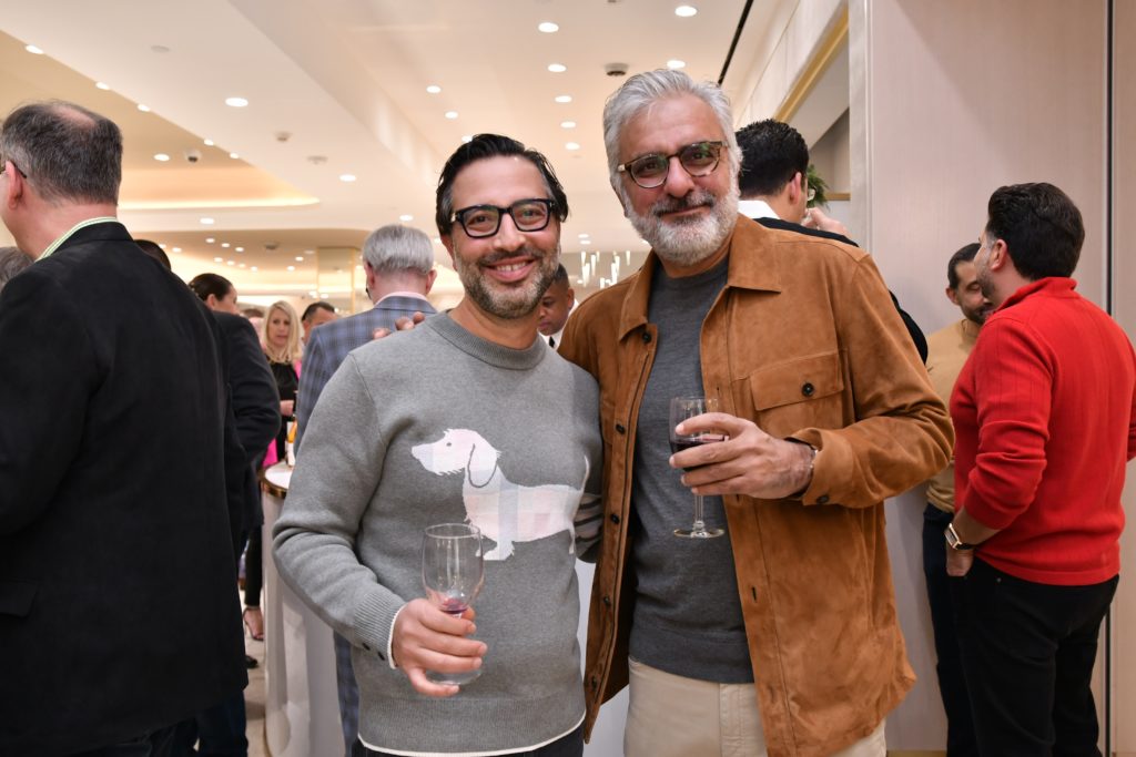 Guests at the Zadok Jewelers holiday party (Photo by Alex Montoya)