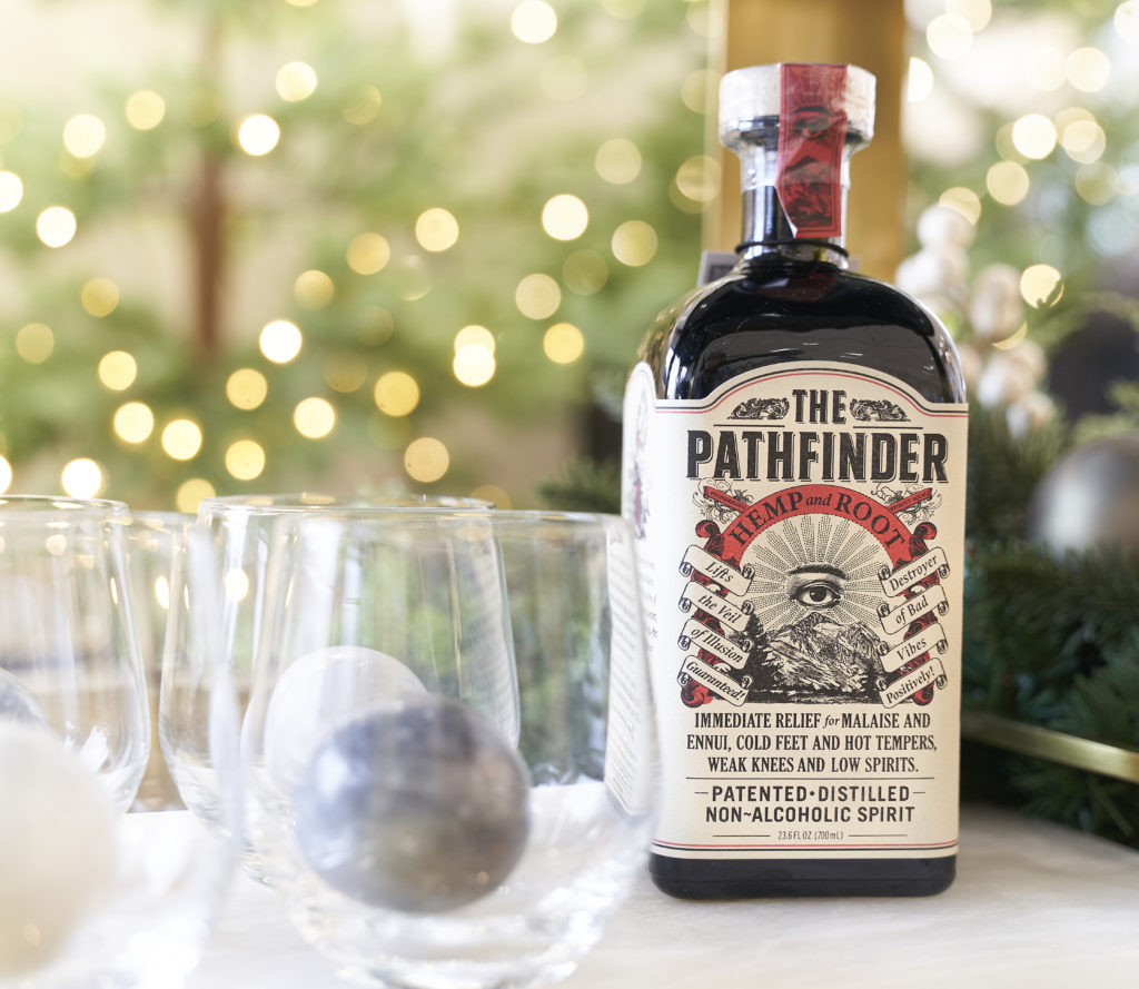 The Pathfinder is a hemp-based aromatic elixir for sipping and mixing. Photo by Brian Hutson, The Elevated Elixir. 