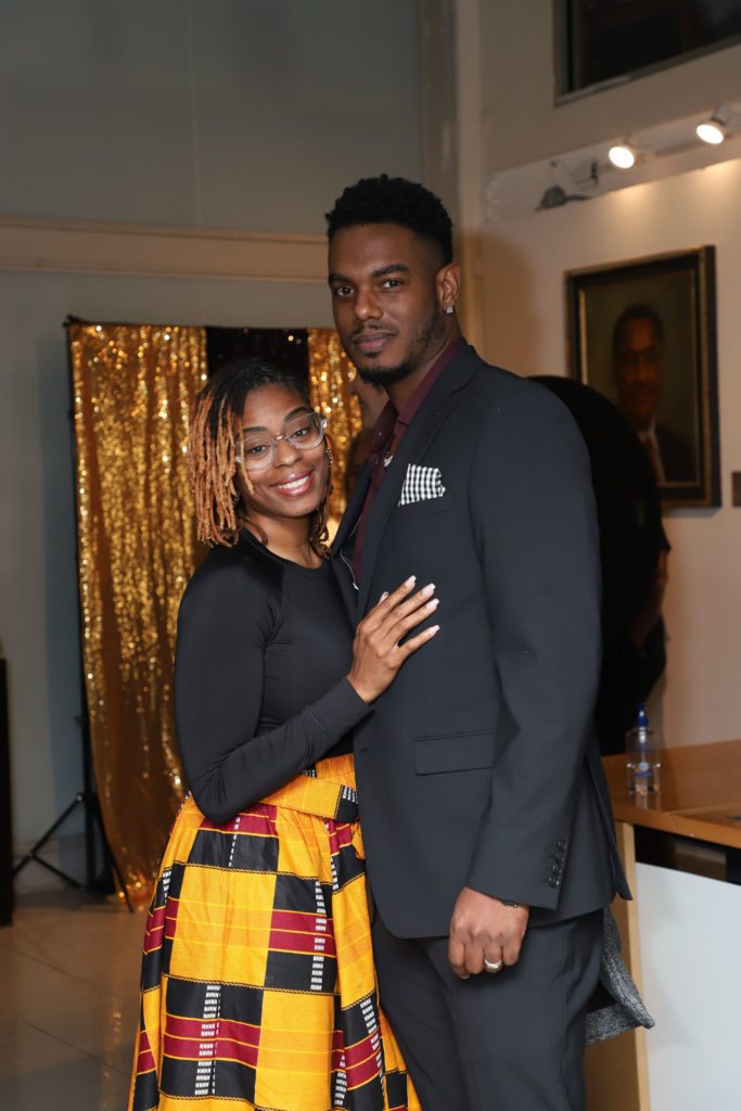 Regina & Cedric Ingram at The Houston Museum of African American Culture Champagne & Ribs (Photo by Patryce Coleman Jackson)