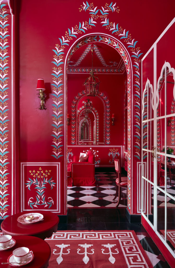 Marie-Anne Oudejans’ inspiration was the art and culture of Rajasthan and Jaipur. (Photo by Ashish Sahi)