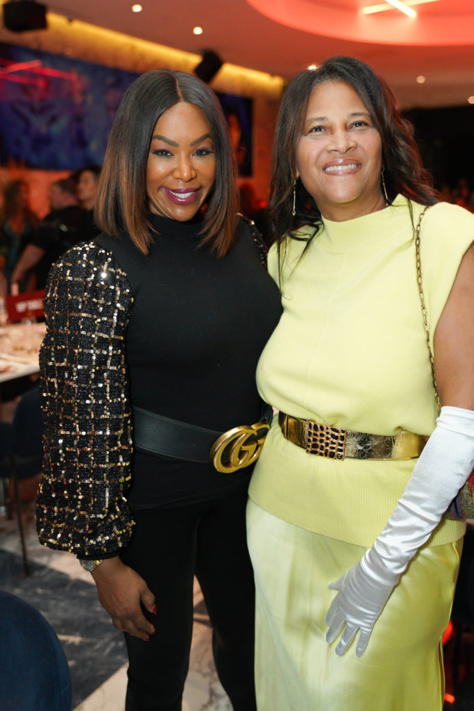 Deborah Duncan, Clare E. Fontenot at the Model of the Year Awards dinner at Ciel. (Photo by  Henry Adegbite, Visual Influence)