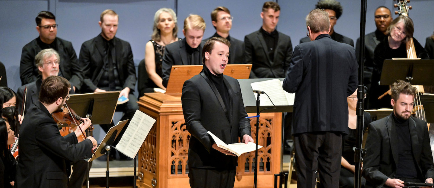 Event 2022: Bach Society Houston performs Christmas Oratorio Dec 10 (Photo by Maria Lysaker www.lysakerphoto.com)