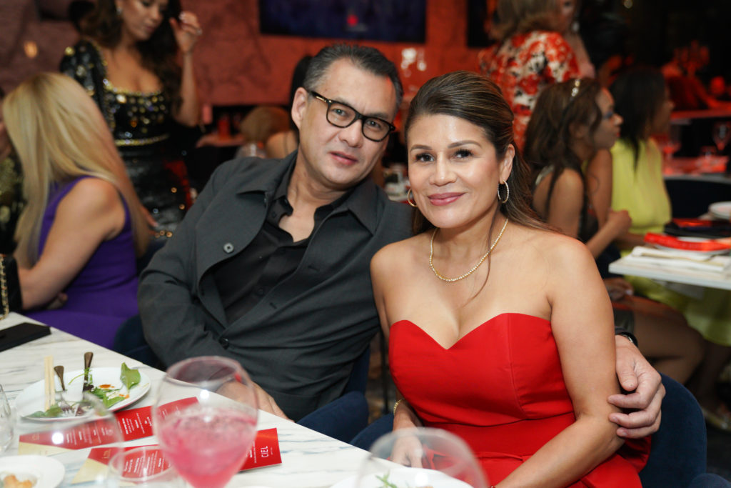 John & Anna Reger at the Model of the Year Awards dinner at Ciel. (Photo by  Henry Adegbite, Visual Influence)