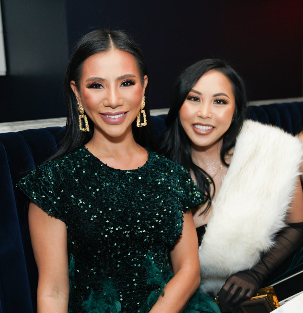 Melanie Dinh, Thuylinh Nguyen at the Model of the Year Awards dinner at Ciel. (Photo by  Henry Adegbite, Visual Influence)