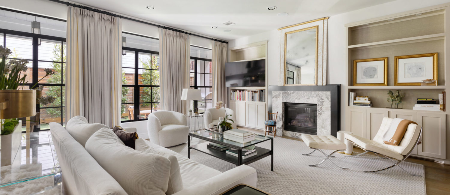 Todd Fiscus and Ceron have put their Houston townhouse at 1919 Elmen on the market for $1,929,000 with Marnie Greenwood of Compass as their agent. (Photo by JG Photography)