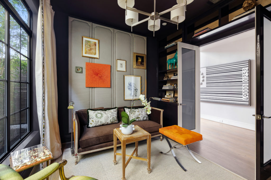 The intimate study at 1919 Elmen St. in Houston. (Photo by JG Photography)