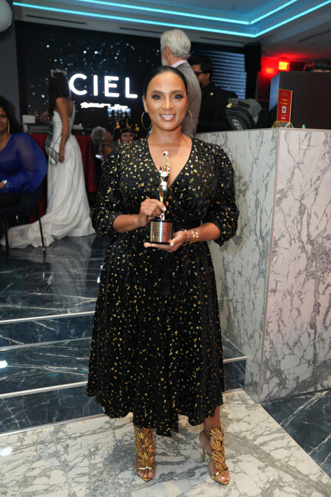 Dr. CleRenda McGrady at the Model of the Year Awards dinner at Ciel. (Photo by  Henry Adegbite, Visual Influence)