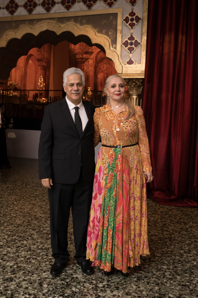 Aziz & Arwa Shaibani at the Museum of Fine Arts, Houston Art of the Islamic Worlds Gala. (Photo by Daniel Ortiz)