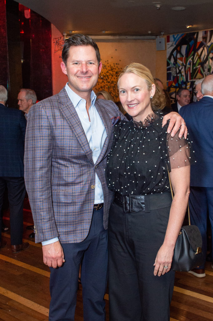 Brig & Marcia Smart at CanCare's wine dinner at Tony's. (Photo by Jacob Power)