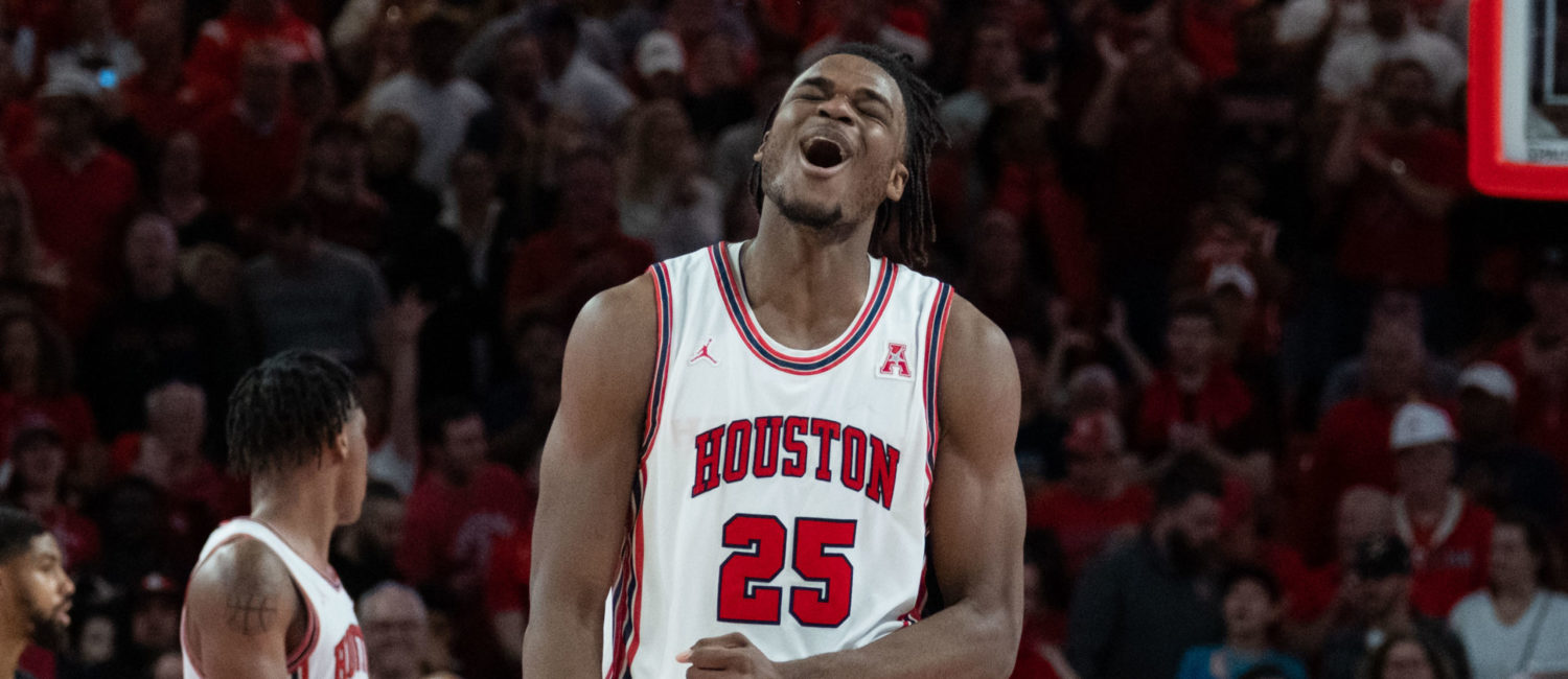 University of Houston super freshman Jarace Walker is one of the best players in America when he’s feeling it. (Photo by F. Carter Smith)