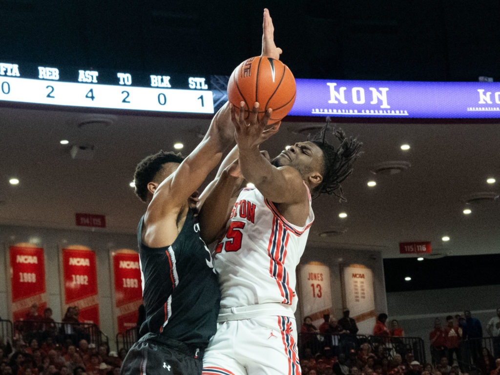 University of Houston super freshman Jarace Walker plays with plenty of confidence. (Photo by F. Carter Smith)