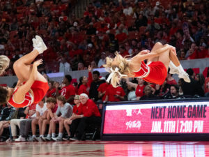 The University of Houston Cougars beat the SMU Mustangs at the Fertitta Center