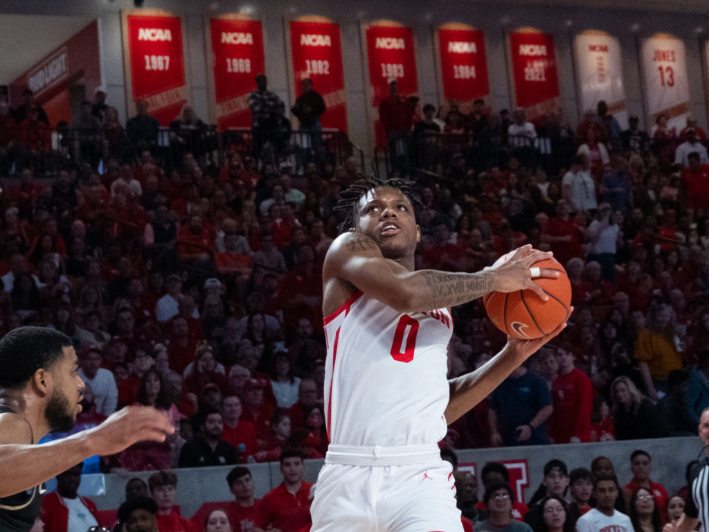 Marcus Sasser always knew how to create buckets for Kelvin Sampson's Houston teams. (Photo by F. Carter Smith)