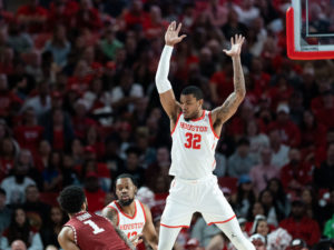 University of Houston Cougars men’s basketball team were beat by the Temple Owls Saturday at the Fertitta Center