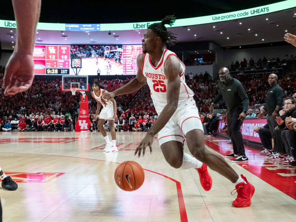 University of Houston super freshman Jarace Walker is full of star potential. (Photo by F. Carter Smith)