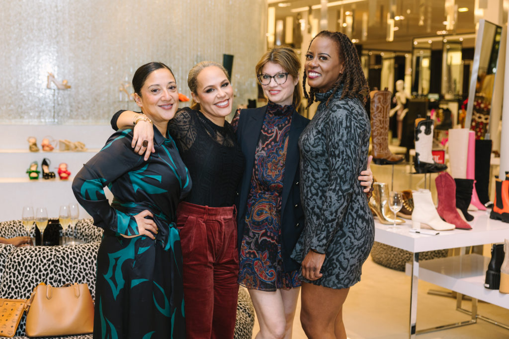 Rabéa Ballin, Danielle Burns Wilson, Nell Potasznik-Langford, Eureka Gilkey at the CAMH Another Great Night Kick-Off hosted by Tootsies (Photo by Johnny Than)