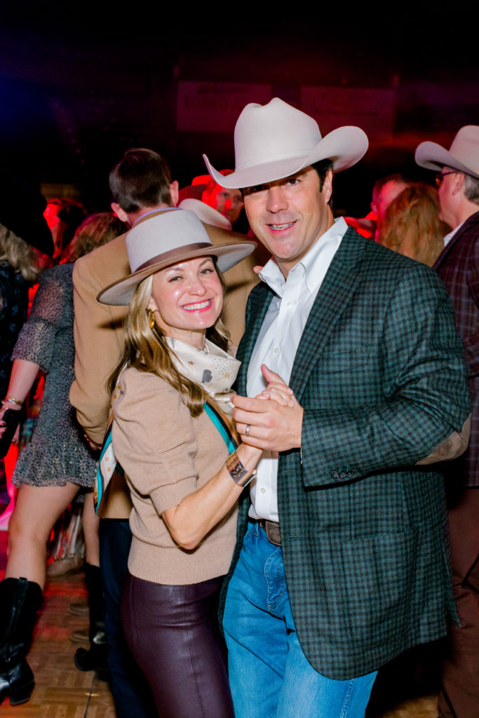 Katie and Stephen Howard at the Junior League of Fort Worth Grand Entry Gala. Photo by Canon Elizabeth Photography