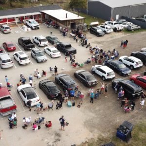 Goldee’s Barbecue – the line forms early at Goldee’s Barbecue.