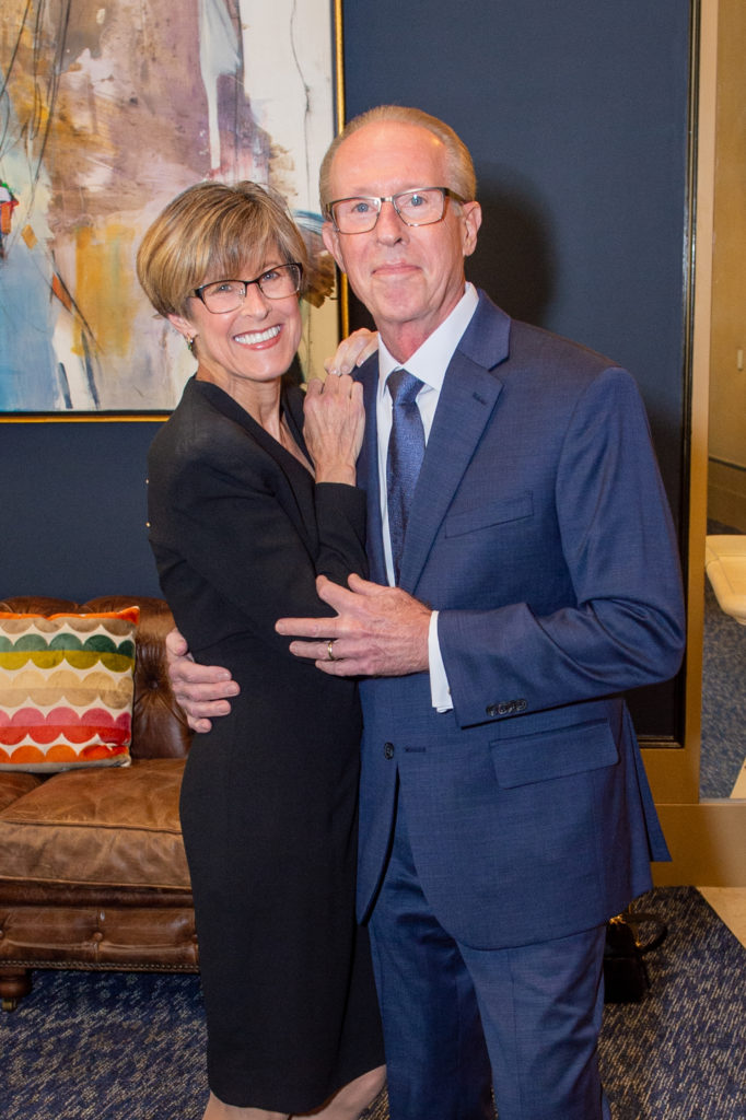 Chairs Irene & Brian Binash at The Brookwood Community gala held at the Hobby Center for the Performing arts.(Photo by Jacob Power)