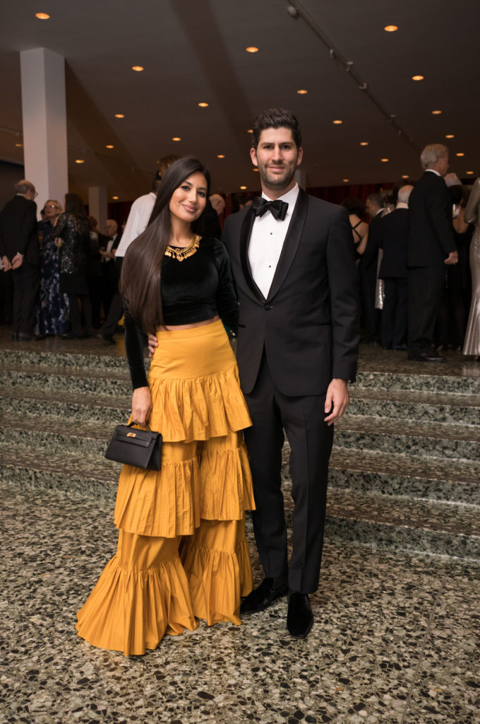 Neda Kashani, Nader Daylami at the Museum of Fine Arts, Houston 'Art of the Islamic Worlds Gala.' (Photo by Daniel Ortiz)