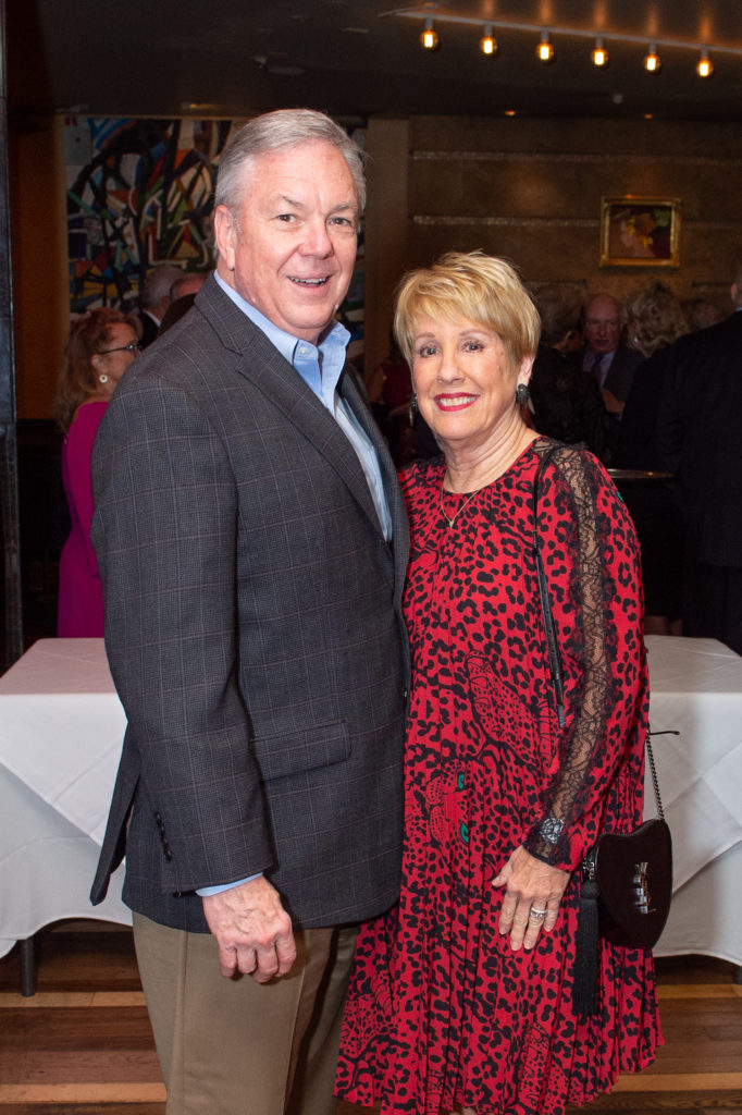 Norman & Donna Lewis at the CanCare wine dinner at Tony's. (Photo by Jacob Power)