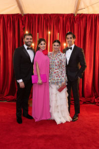 Omar and Zinat Ahmed; Aziza Rehmatulla Noshani and Faraz Noshahi; Photo by Wilson Parish