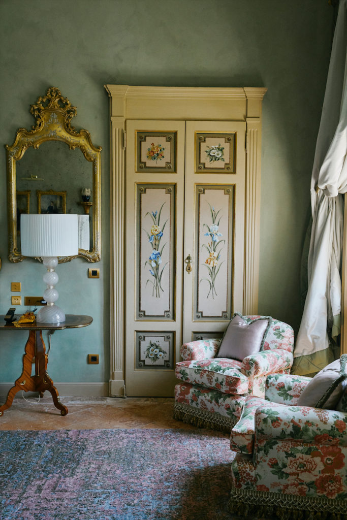 Detail of a Juinior suite in the villa. (Stefan Giftthaler)