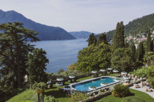 Passalacqua-6 – View over the pool and lake © Enrico Costantini