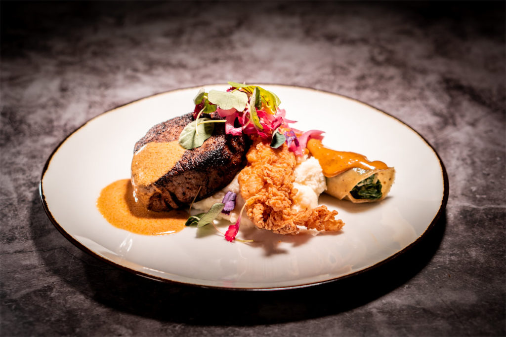 Prime Beef Filet & Chick Fried Maine Lobster