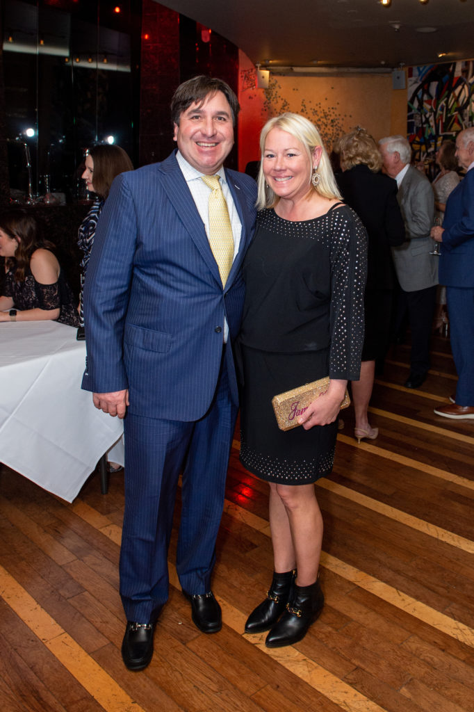 Robert & Jamie Harris at the CanCare wine dinner at Tony's. (Photo by Jacob Power)