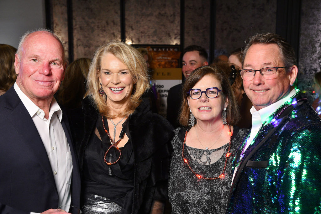 Sherwood Gill, Susan Walker, Laurie & Jack Maddox at the Camp for All gala held at The Revaire.