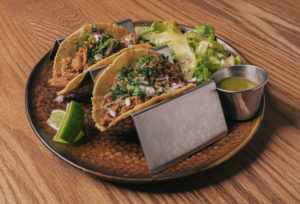Tacos at Gatsby’s Grill (Photo by Raydon Creative)