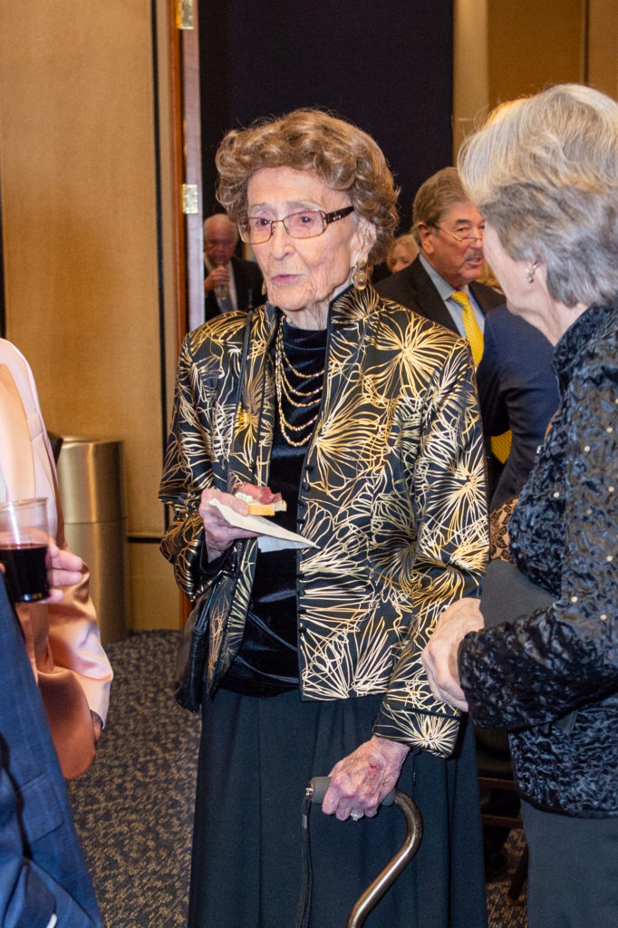 The Brookwood Community founder Yvonne Streit at the film release gala held at the Hobby Center for the Performing Arts.(Photo by Jacob Power)