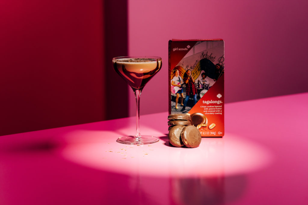 The Tagalonging, made with Skrewball peanut butter whiskey and chocolate cream. (Photo by TA Visuals)