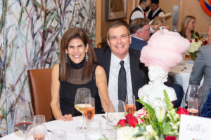 winner of the wine raffle Martie and Mark Alsop (Photo by Jacob Power)