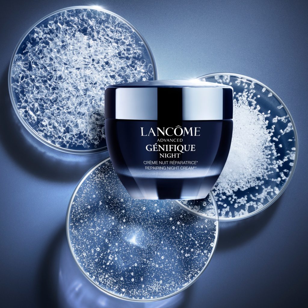  Lancome's Advanced Genifique Repairing Night Cream reveals stronger skin in just four weeks.