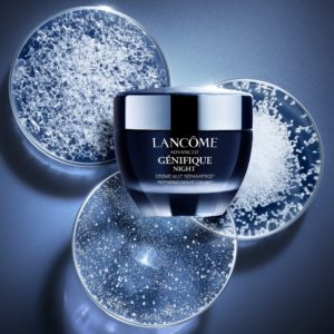 winter – Lancome’s Advanced Genifique Repairing Night Cream reveals stronger skin in just four weeks.