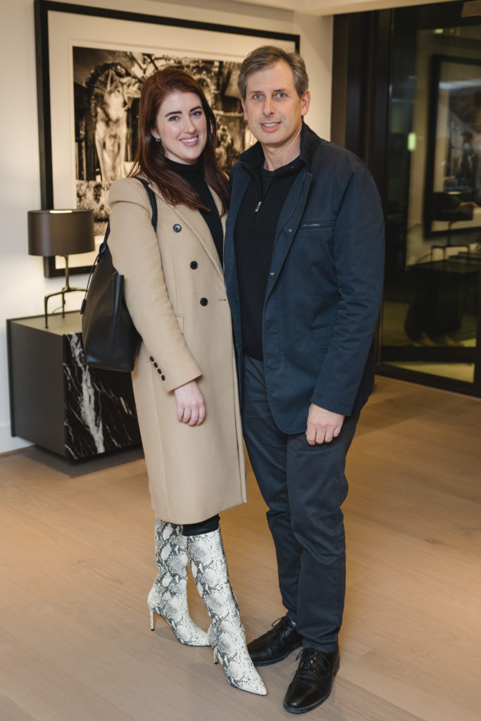 Erin Figueroa, David Genova at the CASA Companies celebration at The River Oaks.  (Photo by Johnny Than)