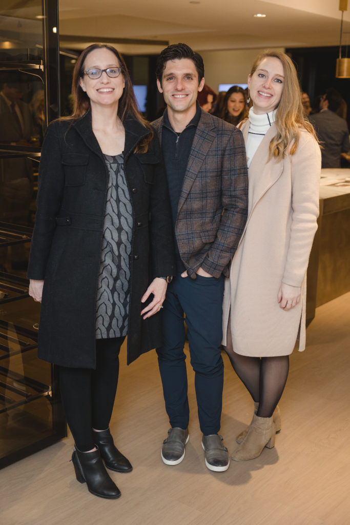 Allison Levand, Michael Sims,  Krystyn Haecker at the CASA Companies celebration at The River Oaks.  (Photo by Johnny Than)