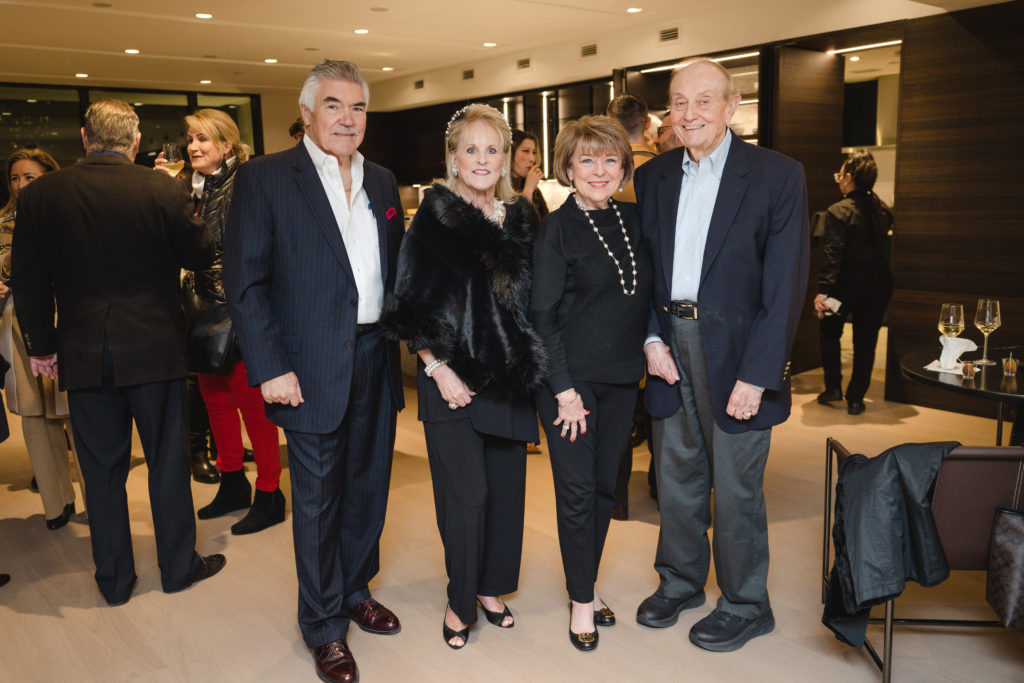 Lee & Judy Ewing, Jamie & Clem Barrere at the CASA Companies celebration at The River Oaks.  (Photo by Johnny Than)