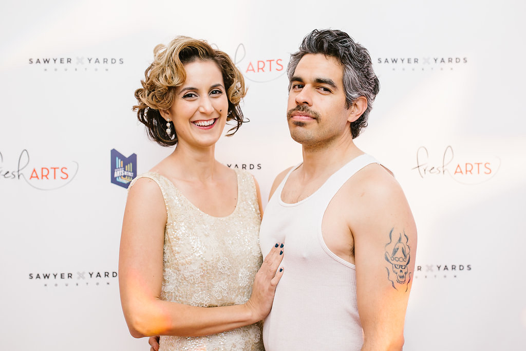 Casey & Tommy Gregory at The Cineball in 2017 (Photo by Gisele Parra)