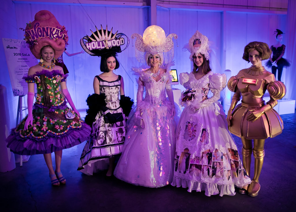 Extravagant costumes at 2018's The Crystal Ball (Photo by Morris Malakoff)