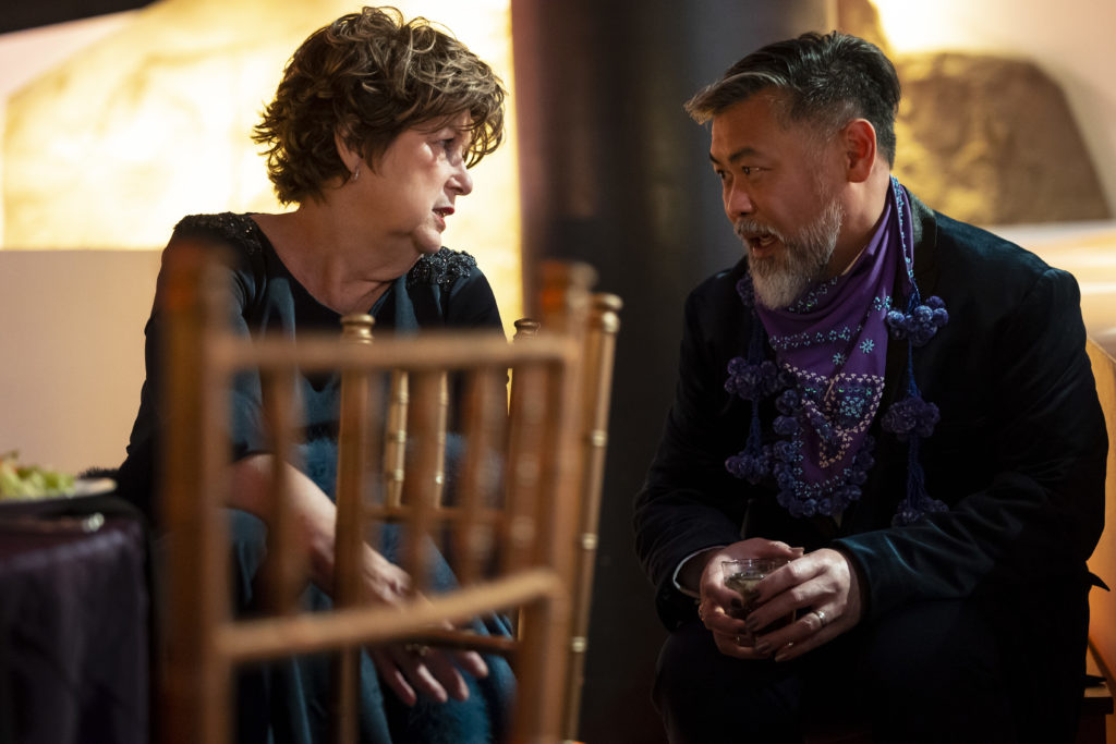 JoDee Wright, Sixto Wagan at the Ars Lyric gala held at the Houston Museum of Natural Science. (Photo by Annie Mulligan)
