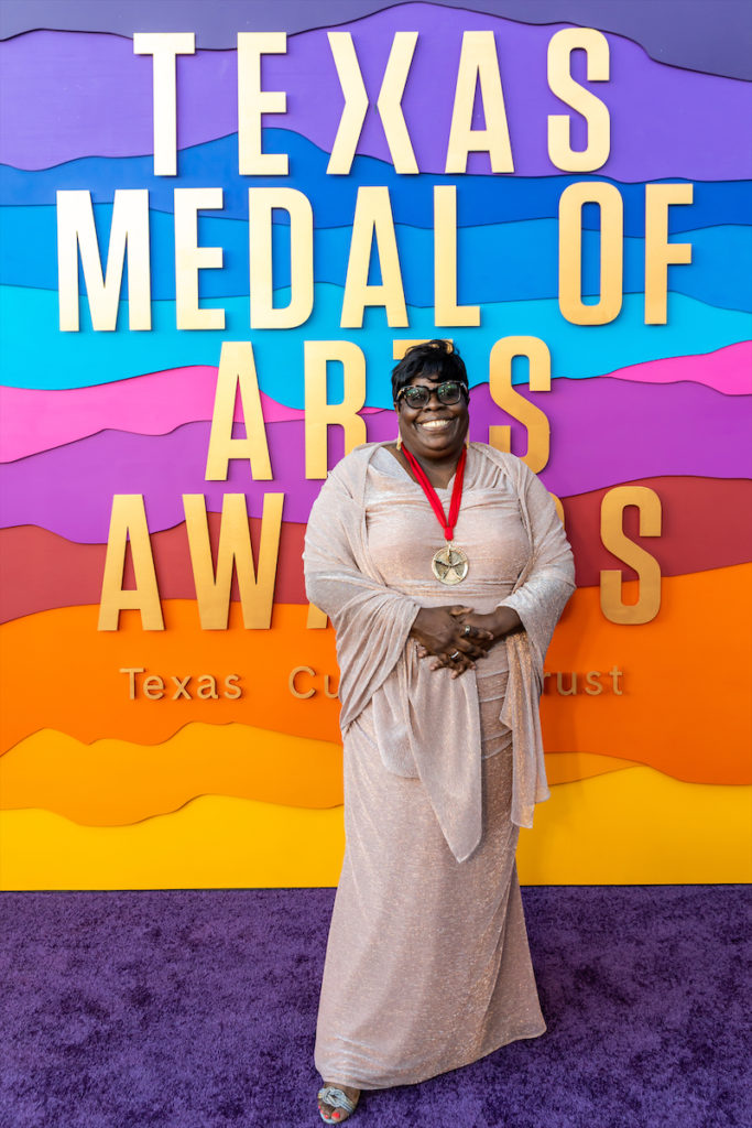 2023 Texas Medal of Arts Awards recipient Deborah Roberts. (photo by Tyler Schmitt) 