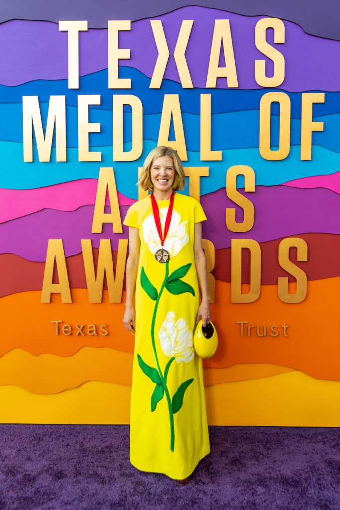 2023 Texas Medal of Arts Awards recipient Lela Rose. (photo by Tyler Schmitt) 