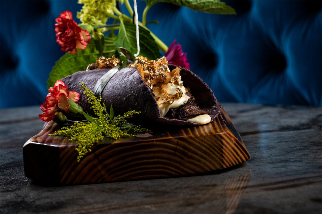 La Neta is known for their large-format tacos like the 24Karne. (Photo by Mike Kirschbaum)